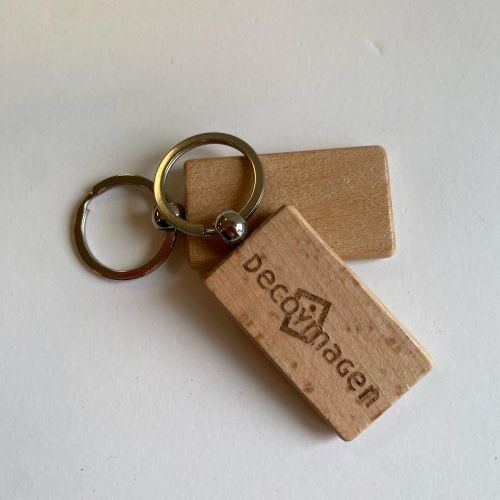 Llavero de madera
