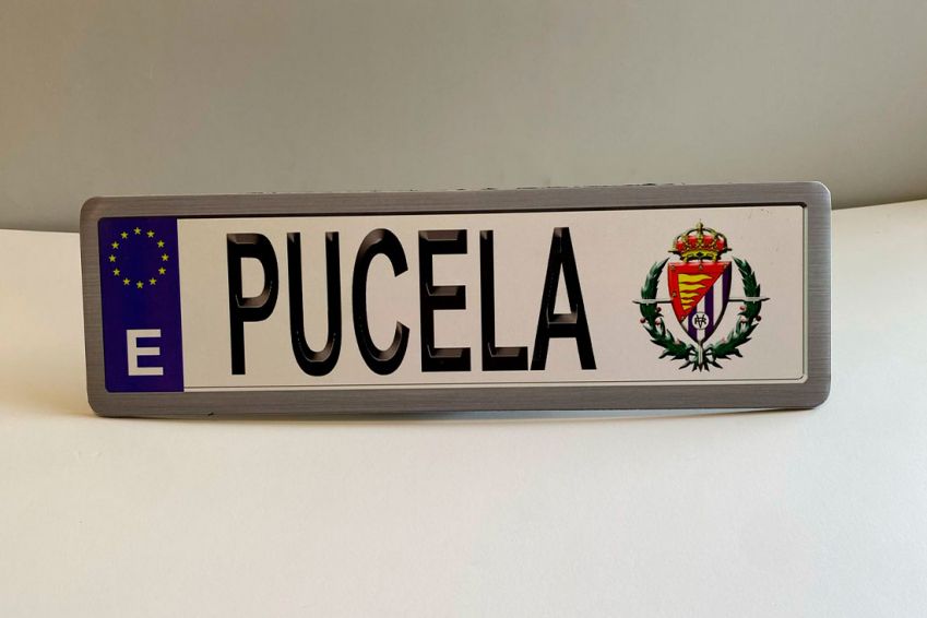 Matrículas decorativas personalizadas